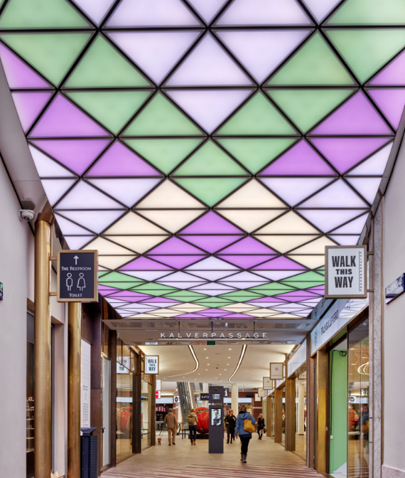 Art triangular grid