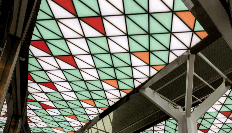 Art triangular grid