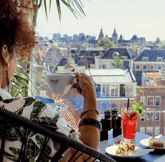 view blue amsterdam